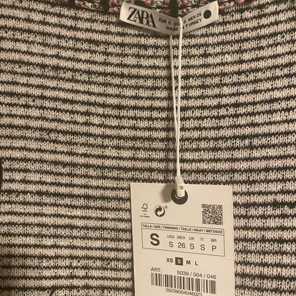 ZARA Long Sweater Dress Cardigan - Picture 5 of 7